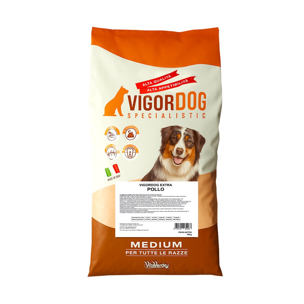 VIGORDOG EXTRA - POLLO - KG. 20  